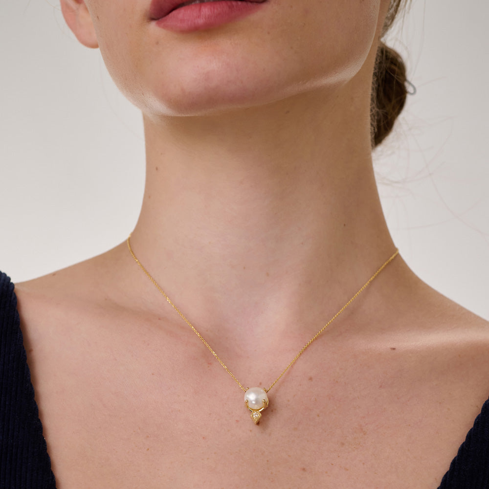 La Pearl Jagger | שרשרת פנינה