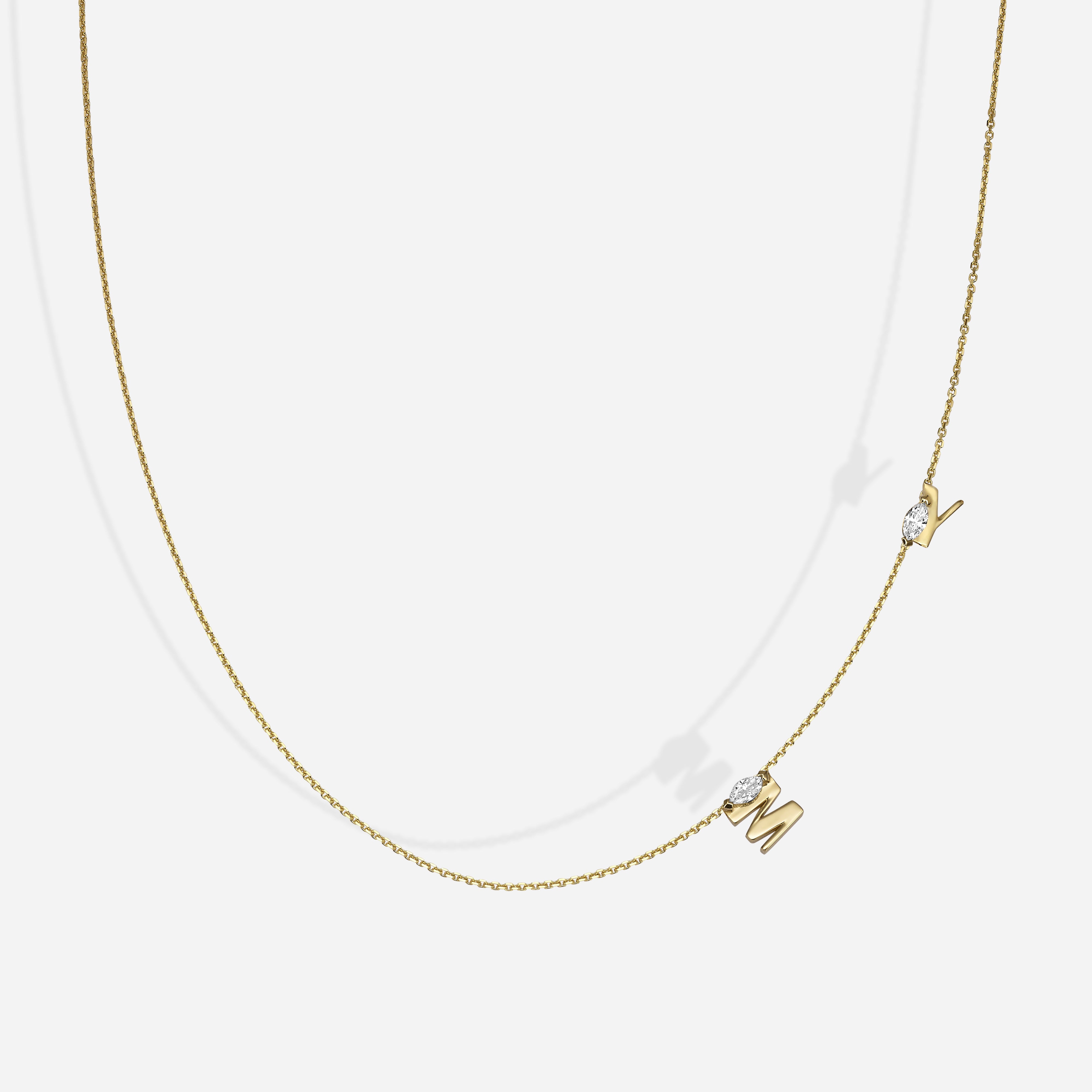 Mini Party | שרשרת תליוני אותיות