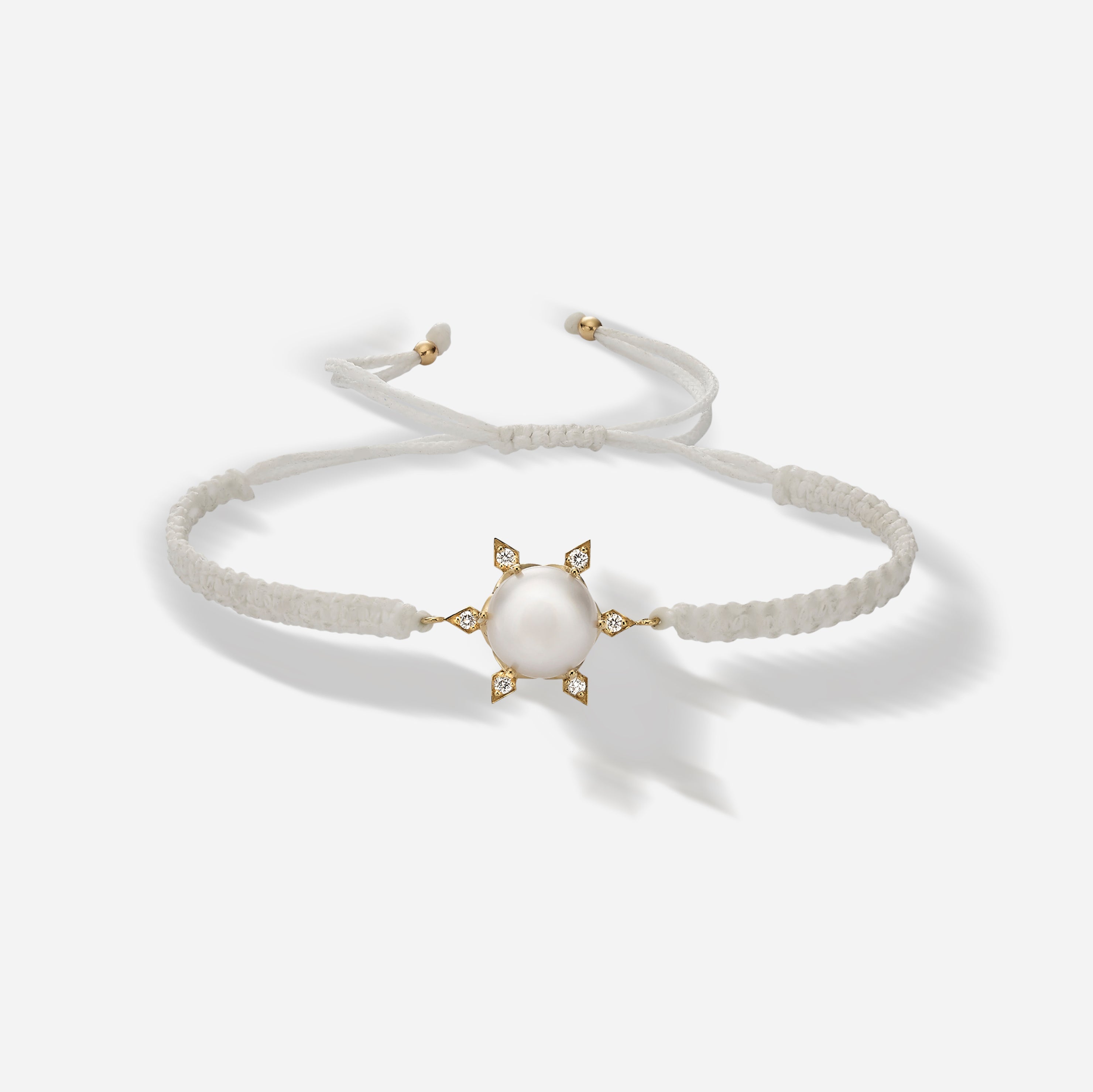 La Pearl Star | צמיד מאקרמה