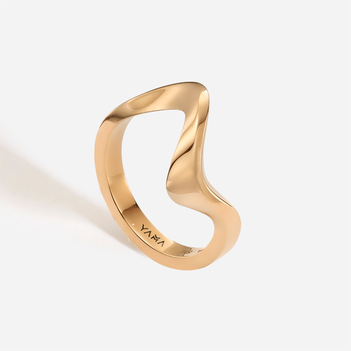 Parametric | טבעת זהב עבה