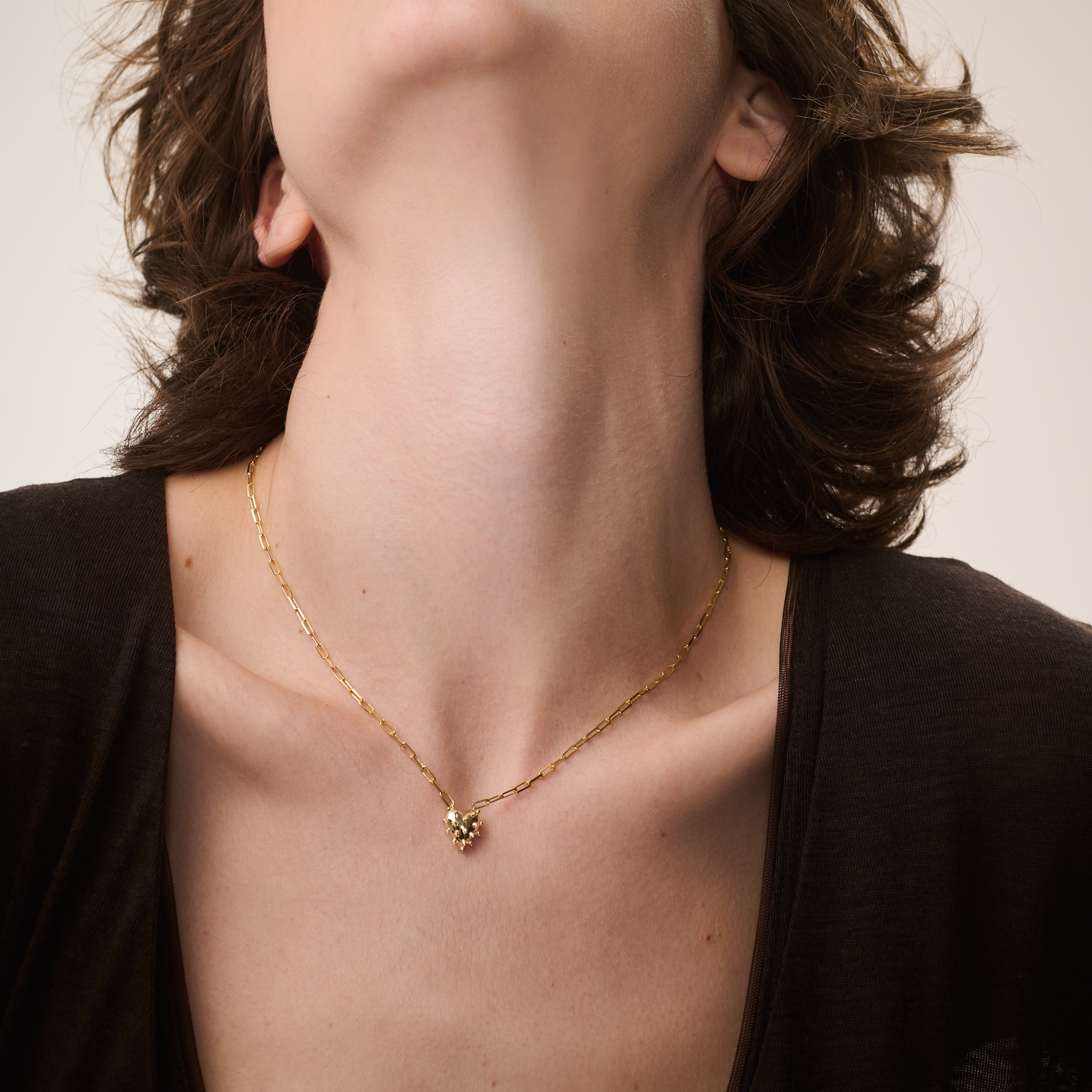 Spiky Heart | שרשרת לב