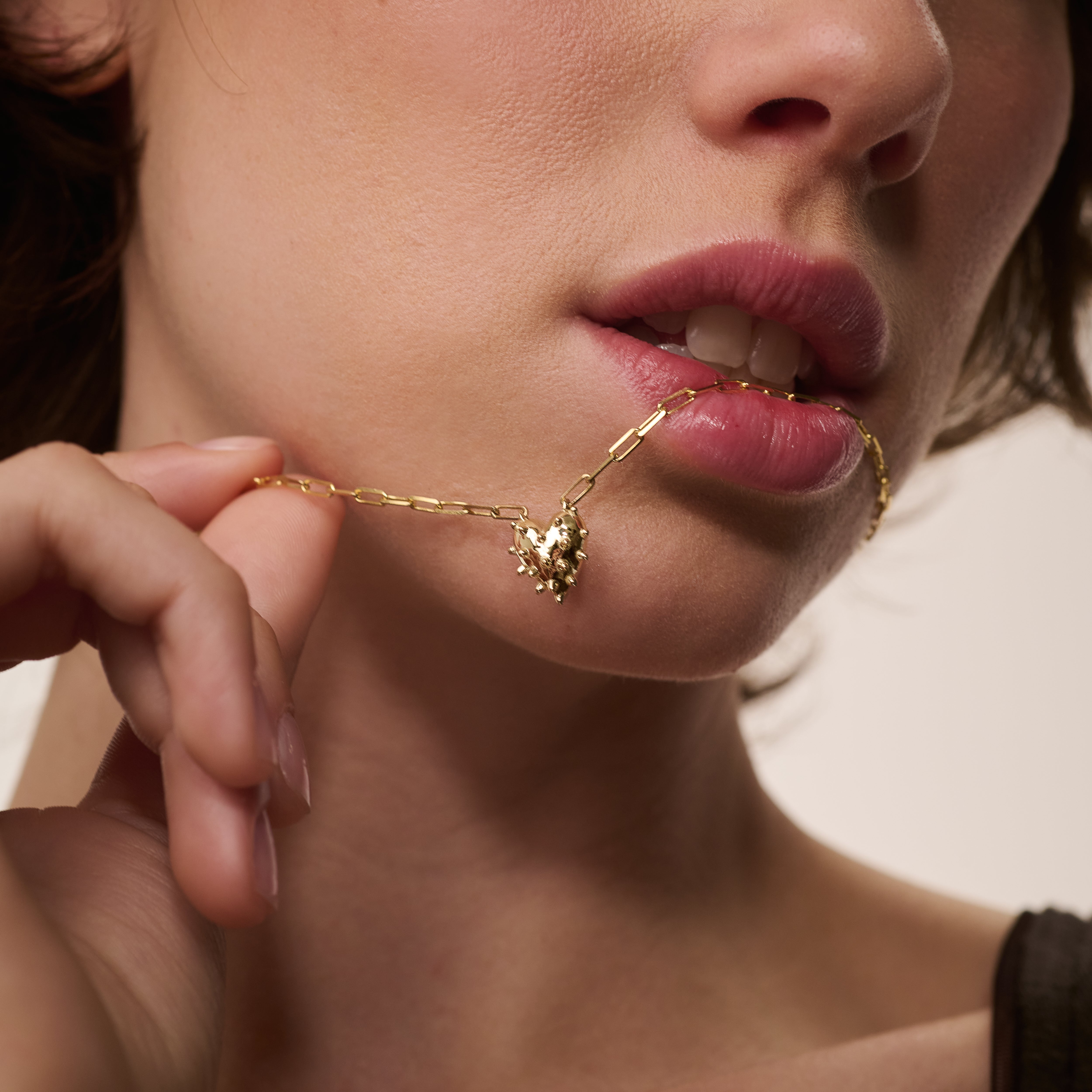 Spiky Heart | שרשרת לב