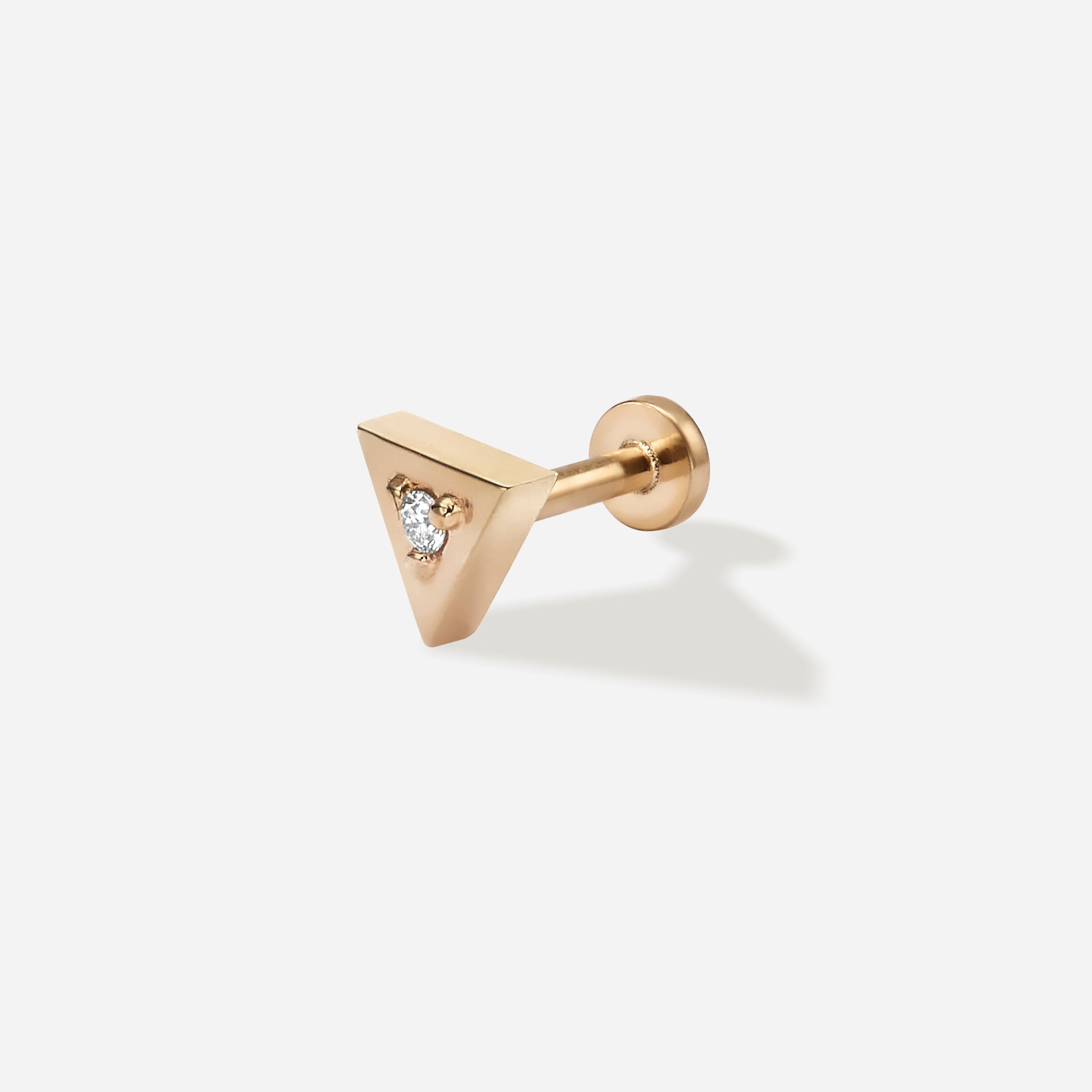 Itty Bitty Triangle Piercing | עגיל פירסינג