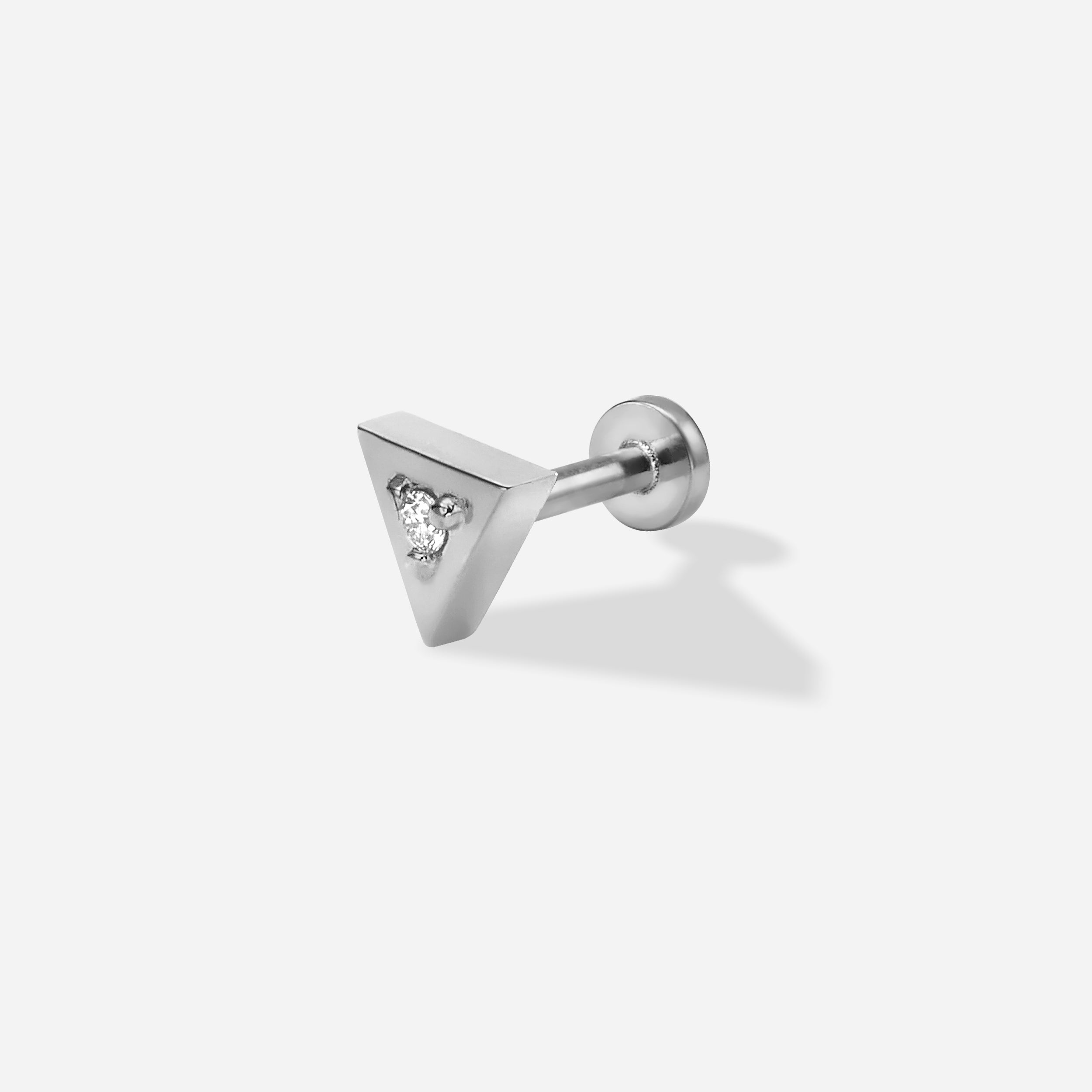 Itty Bitty Triangle Piercing | עגיל פירסינג