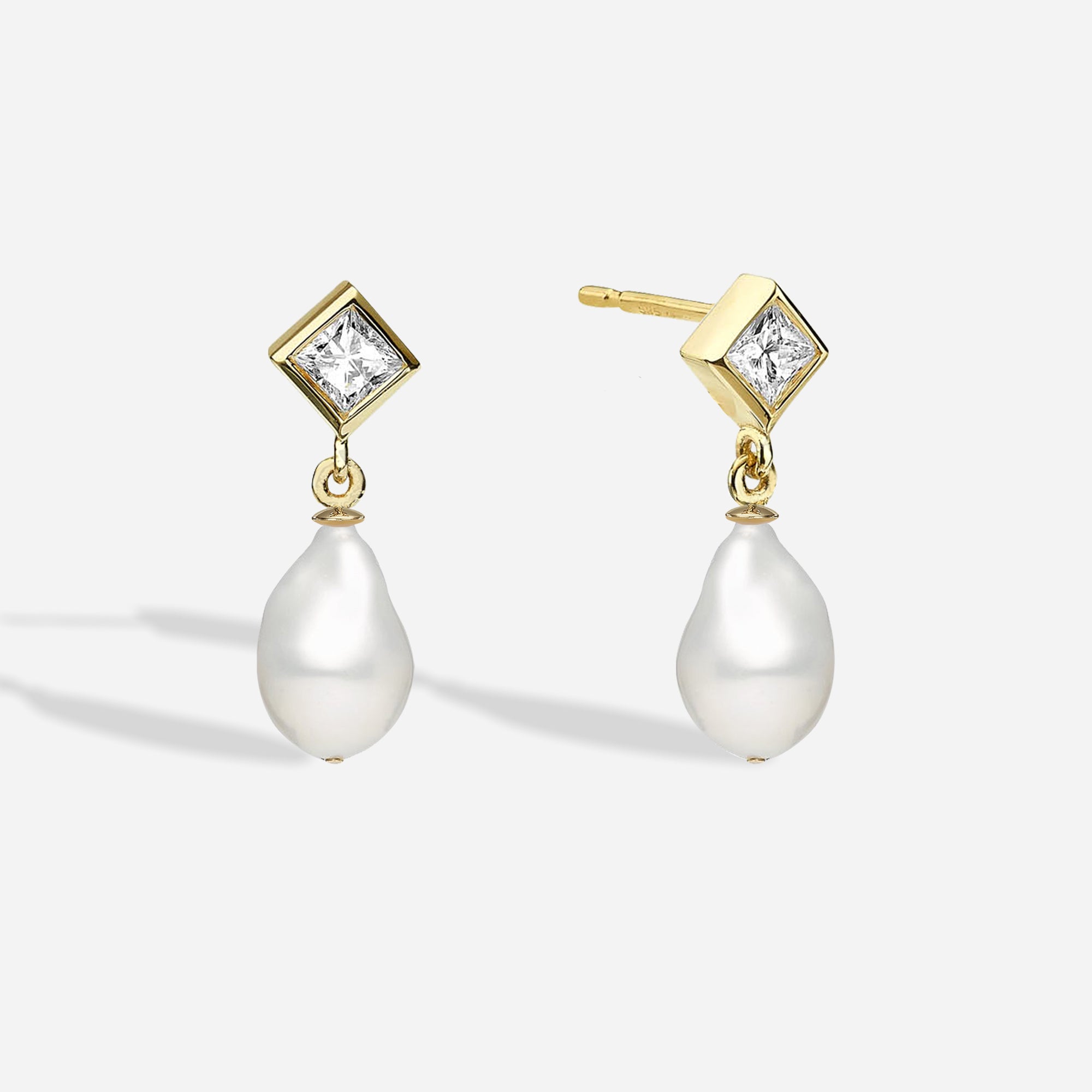 The Pearl Princess Drops | עגילים נופלים