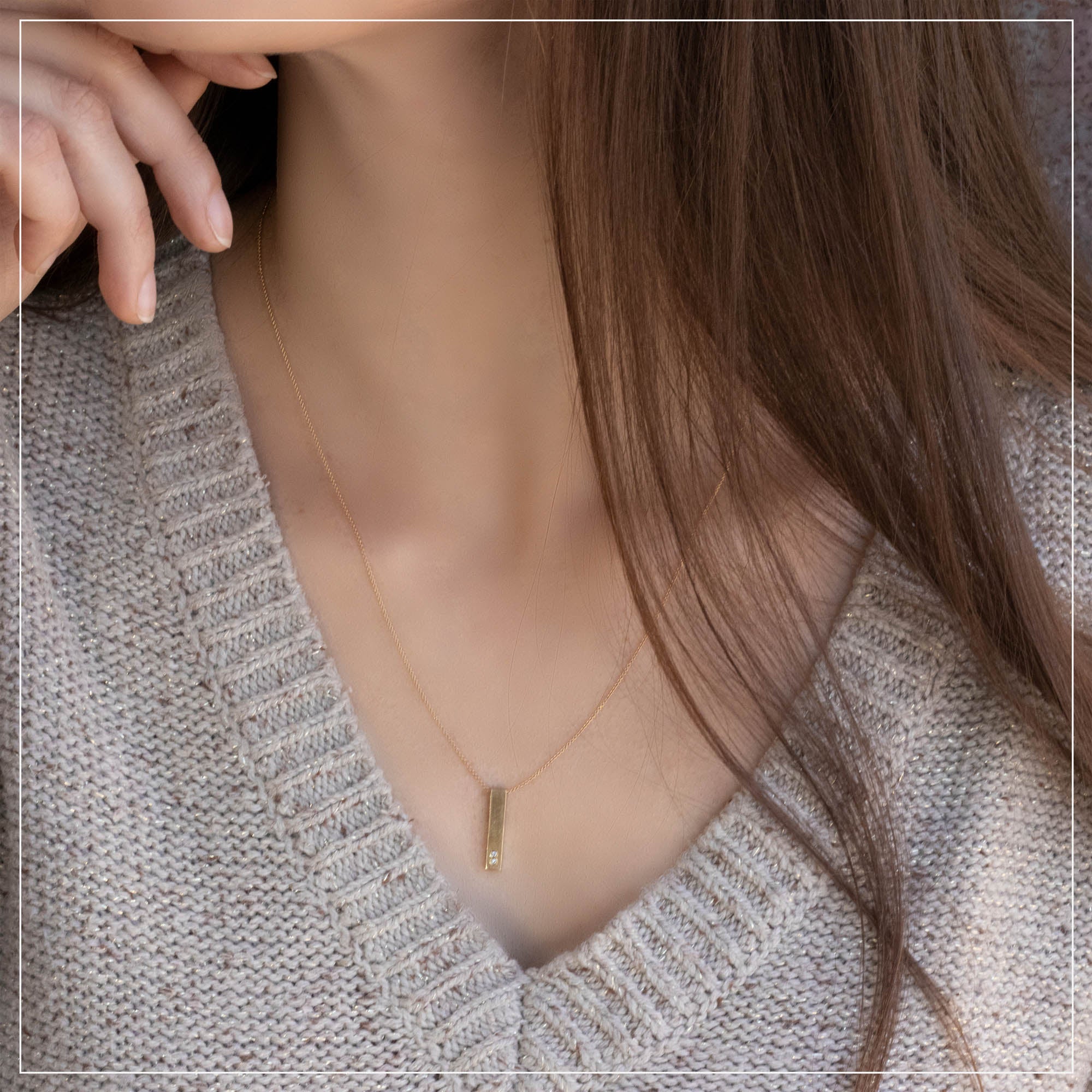 לאסט צ׳אנס >> Love Bar M+L+M | תליון לב וחריטה