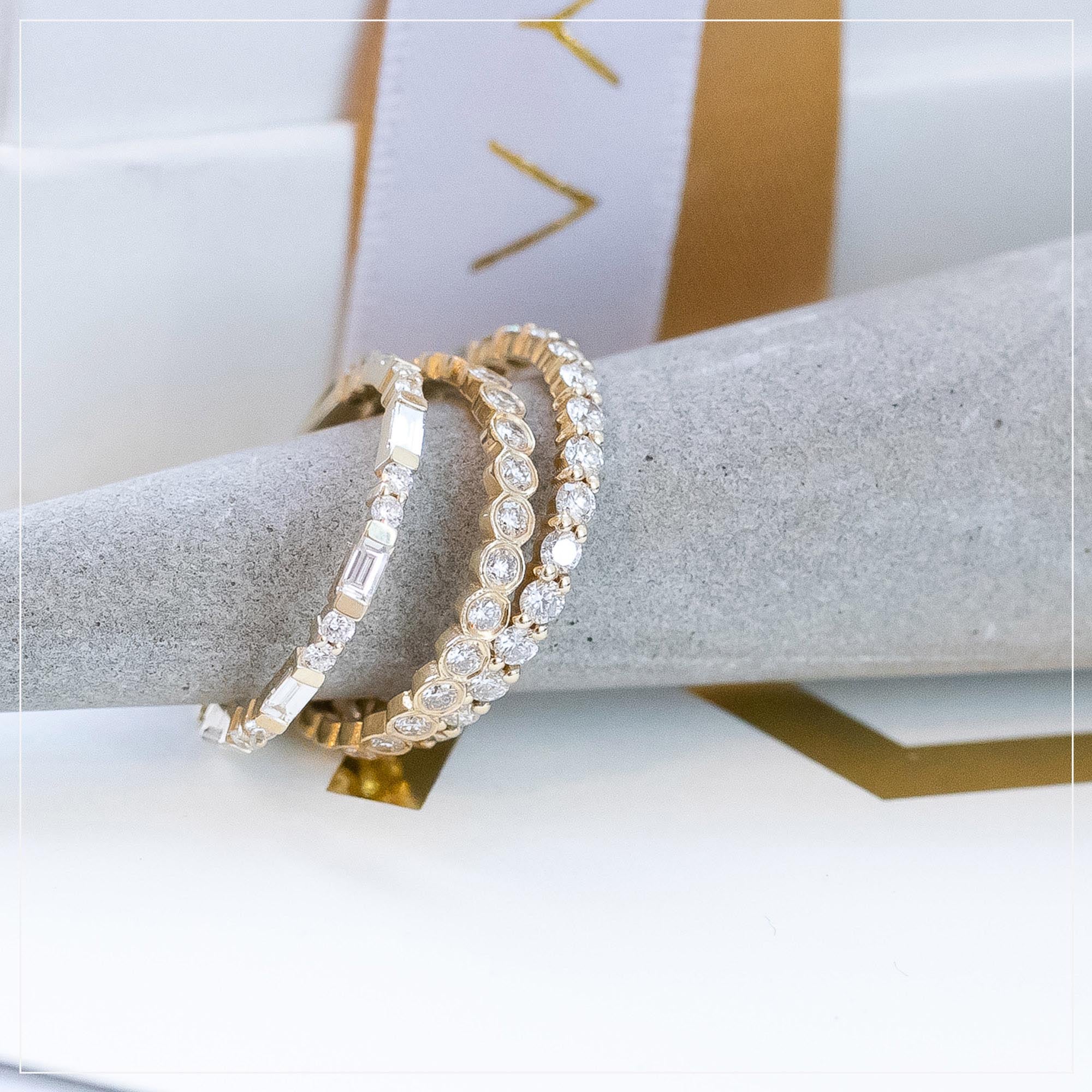 Eternity Bezel | טבעת יהלומים