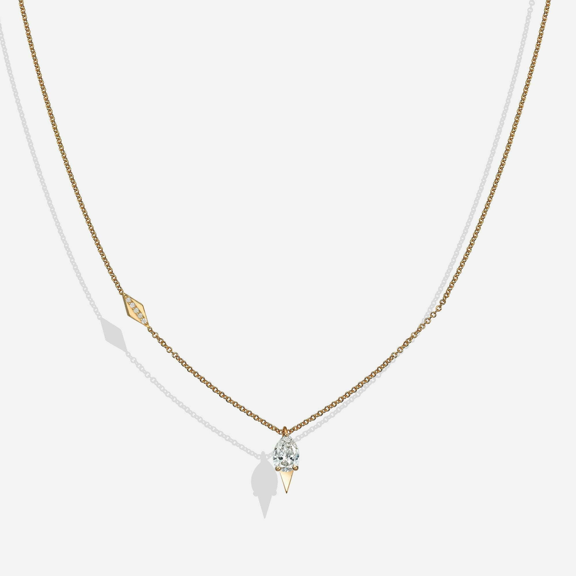 Memories | שרשרת יהלום טיפה