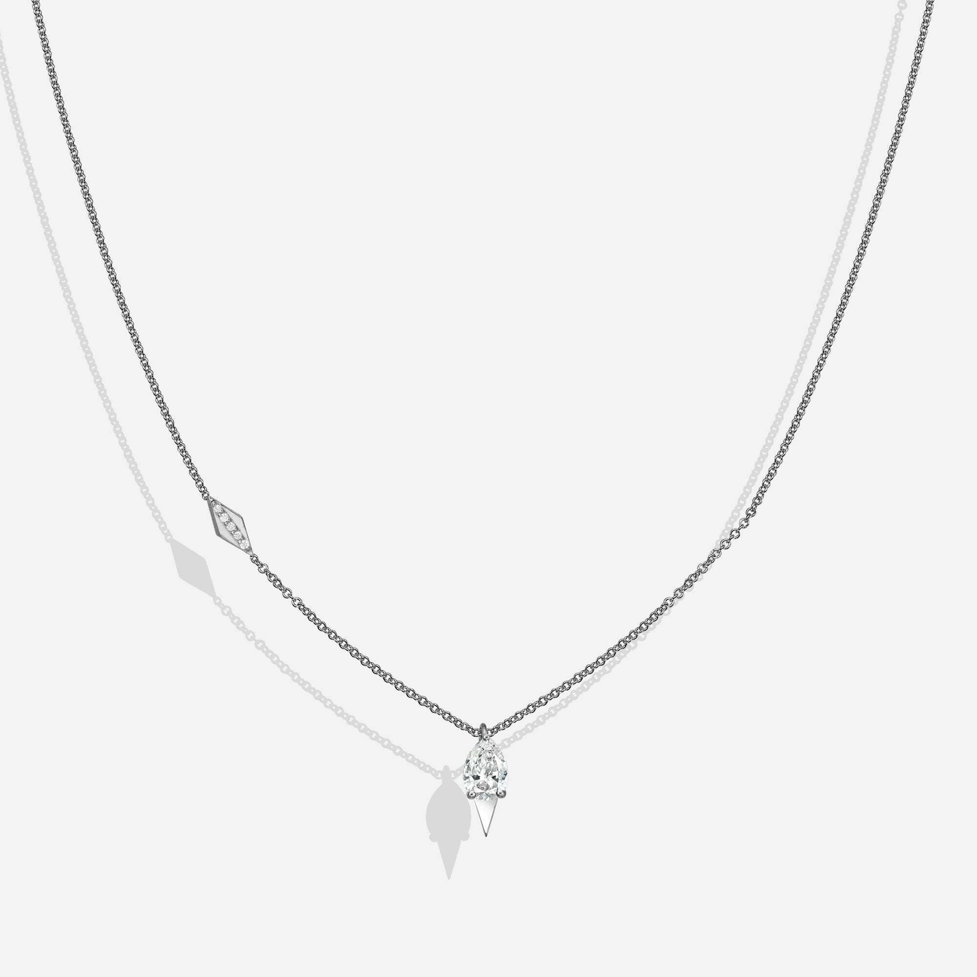 Memories | שרשרת יהלום טיפה