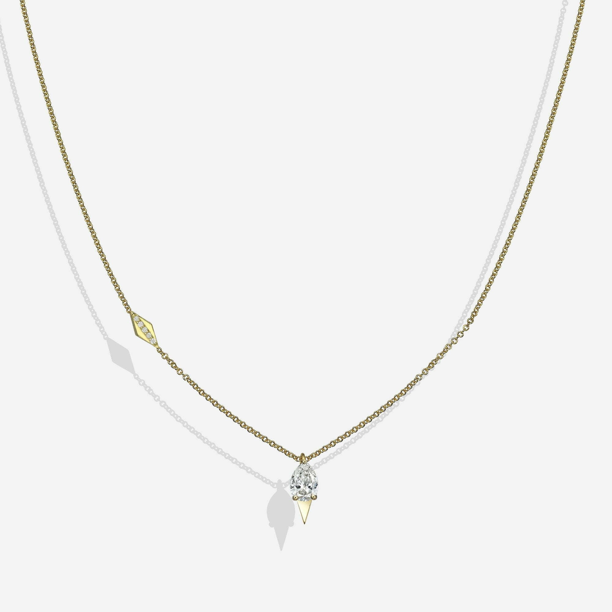 Memories | שרשרת יהלום טיפה