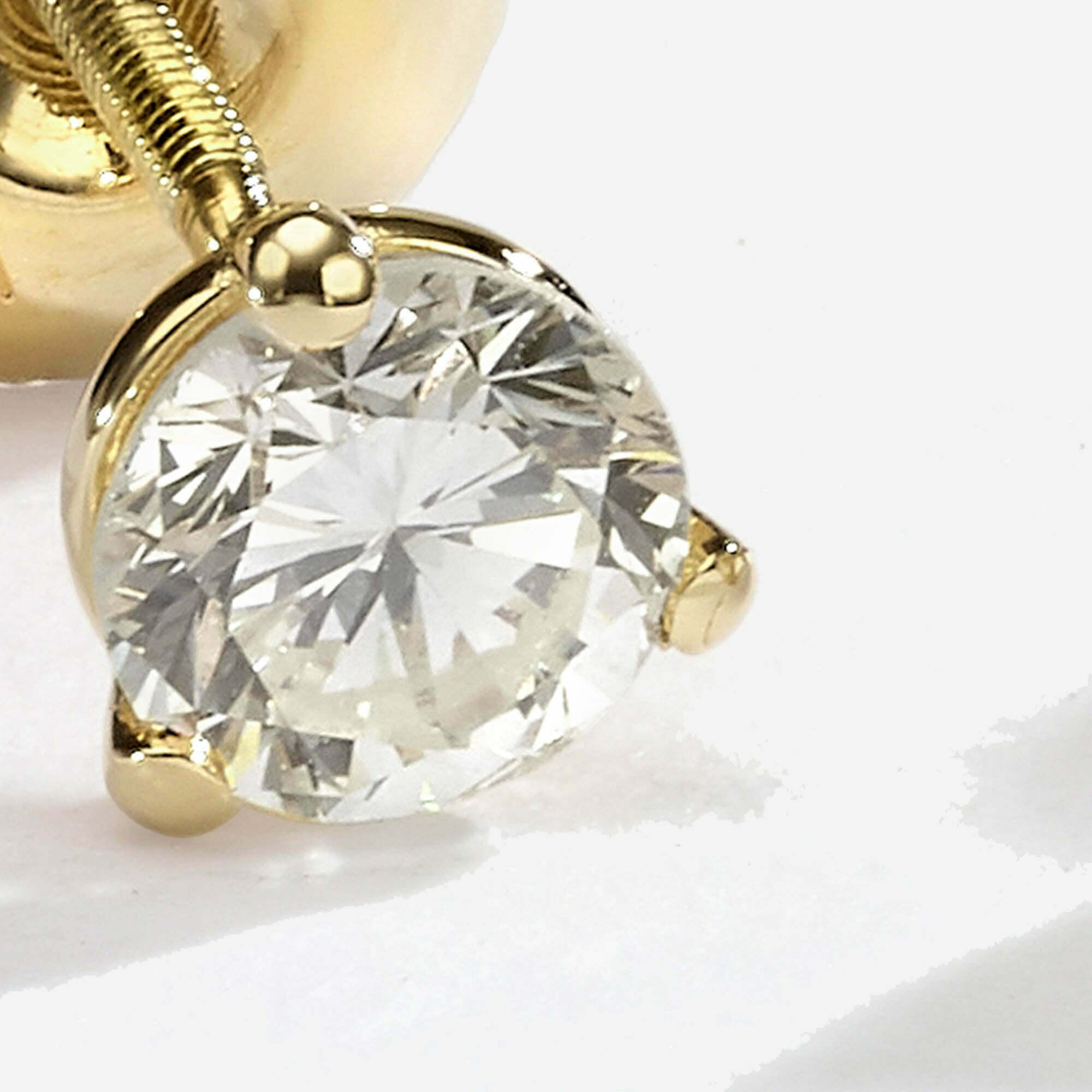 Brilliant Diamonds | עגילי יהלום צמודים