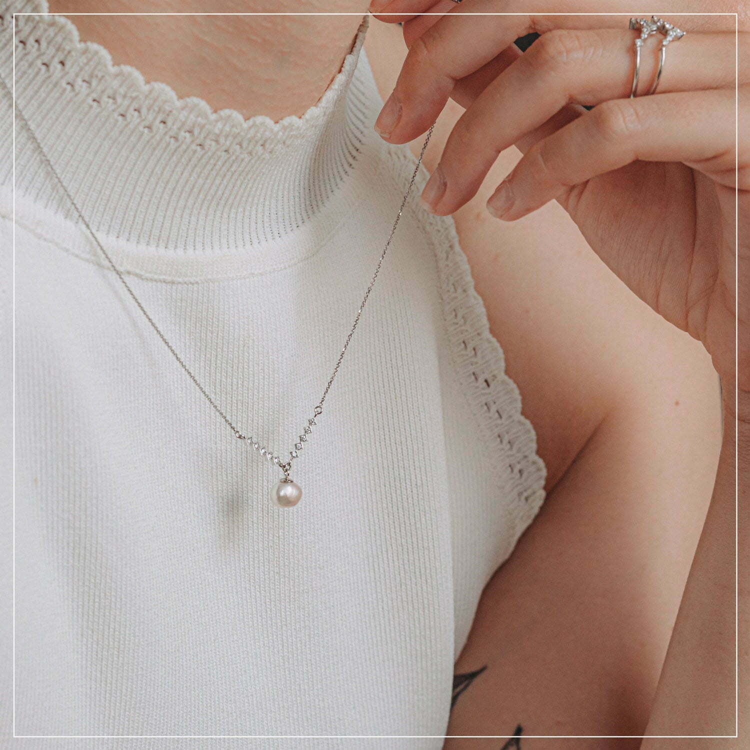 Ray of Pearl | שרשרת פנינה