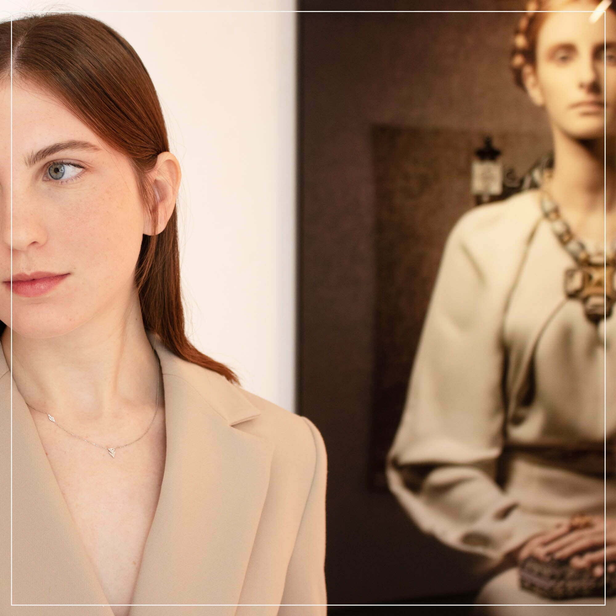 Memories | שרשרת יהלום משולש