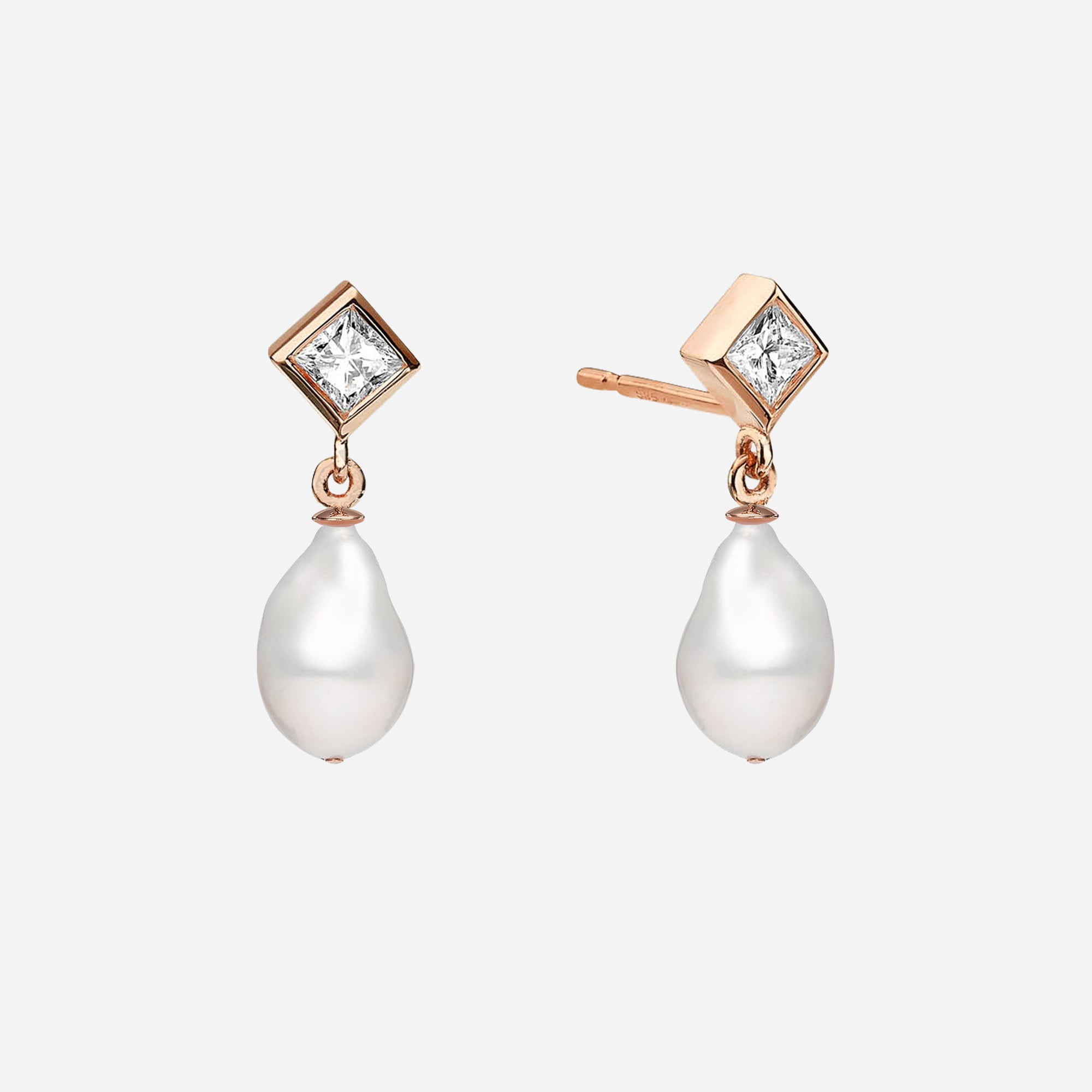 The Pearl Princess Drops | עגילים נופלים