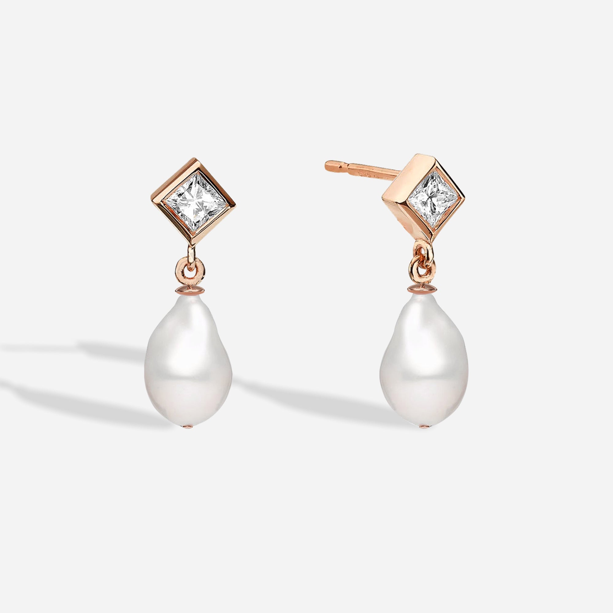 The Pearl Princess Drops | עגילים נופלים