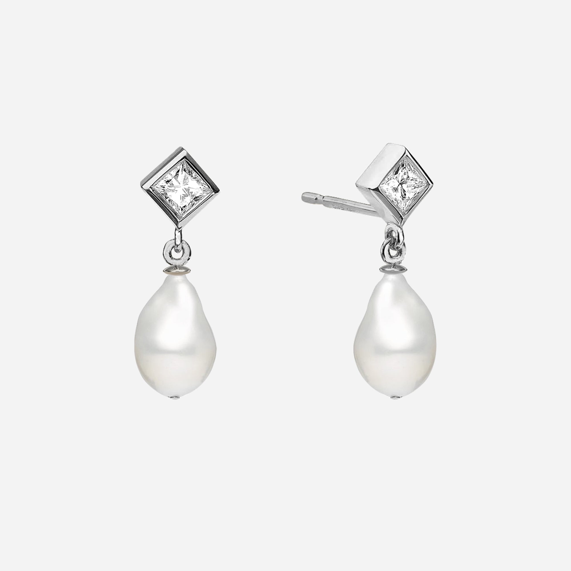The Pearl Princess Drops | עגילים נופלים